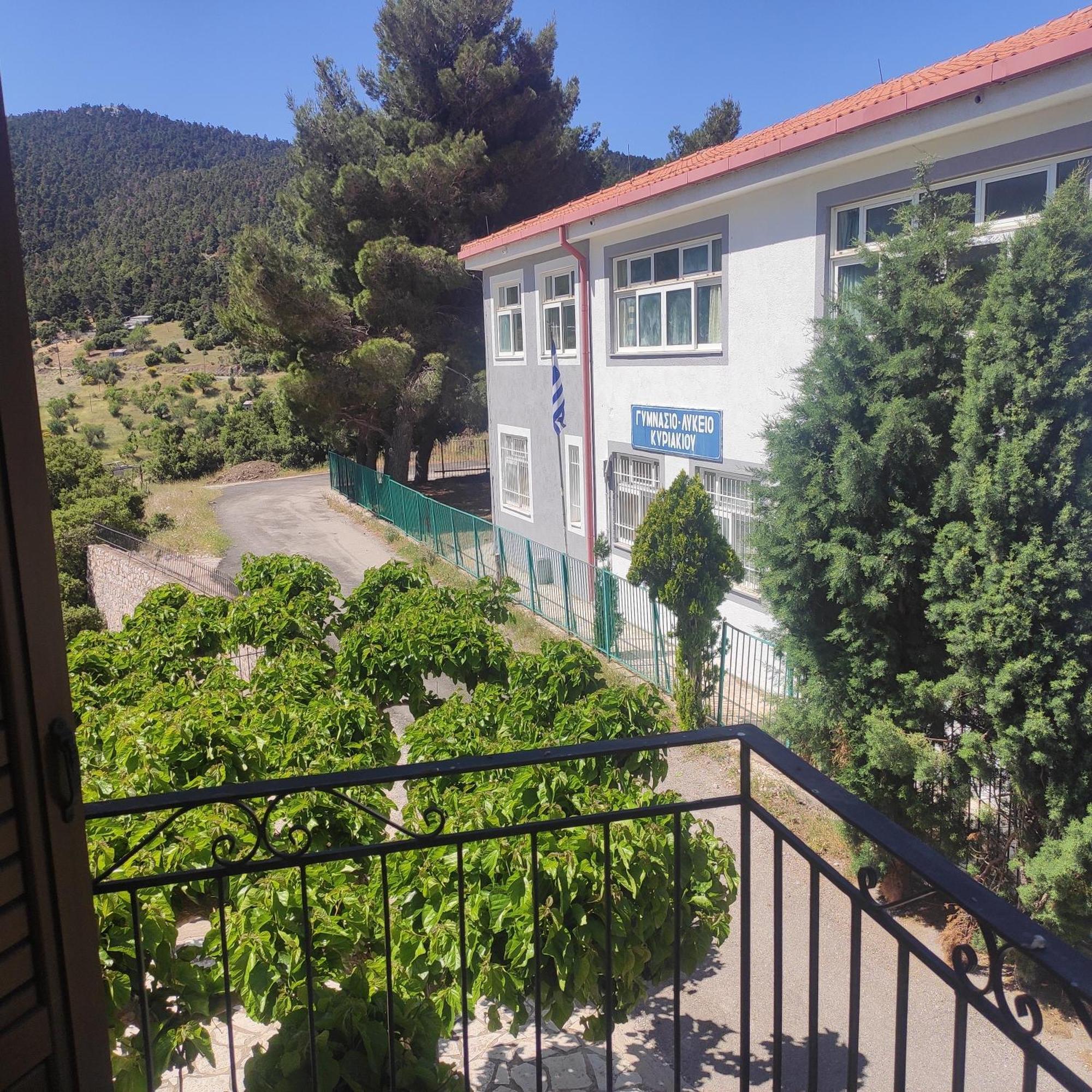 Το Πέτρινο Apartment Kyriaki Bagian luar foto