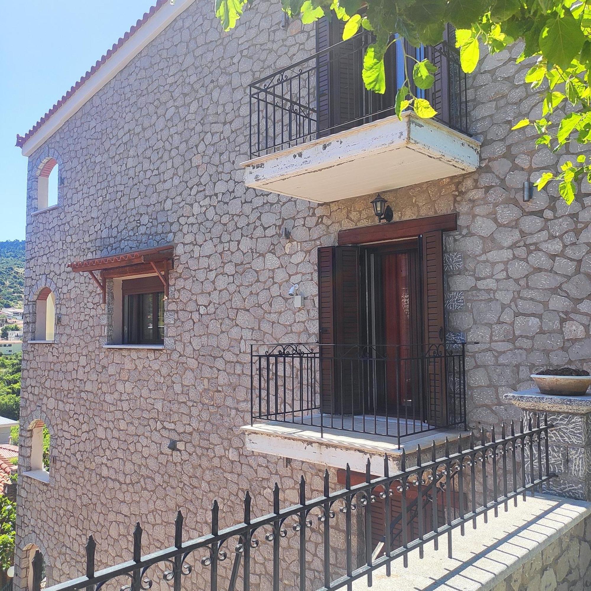 Το Πέτρινο Apartment Kyriaki Bagian luar foto