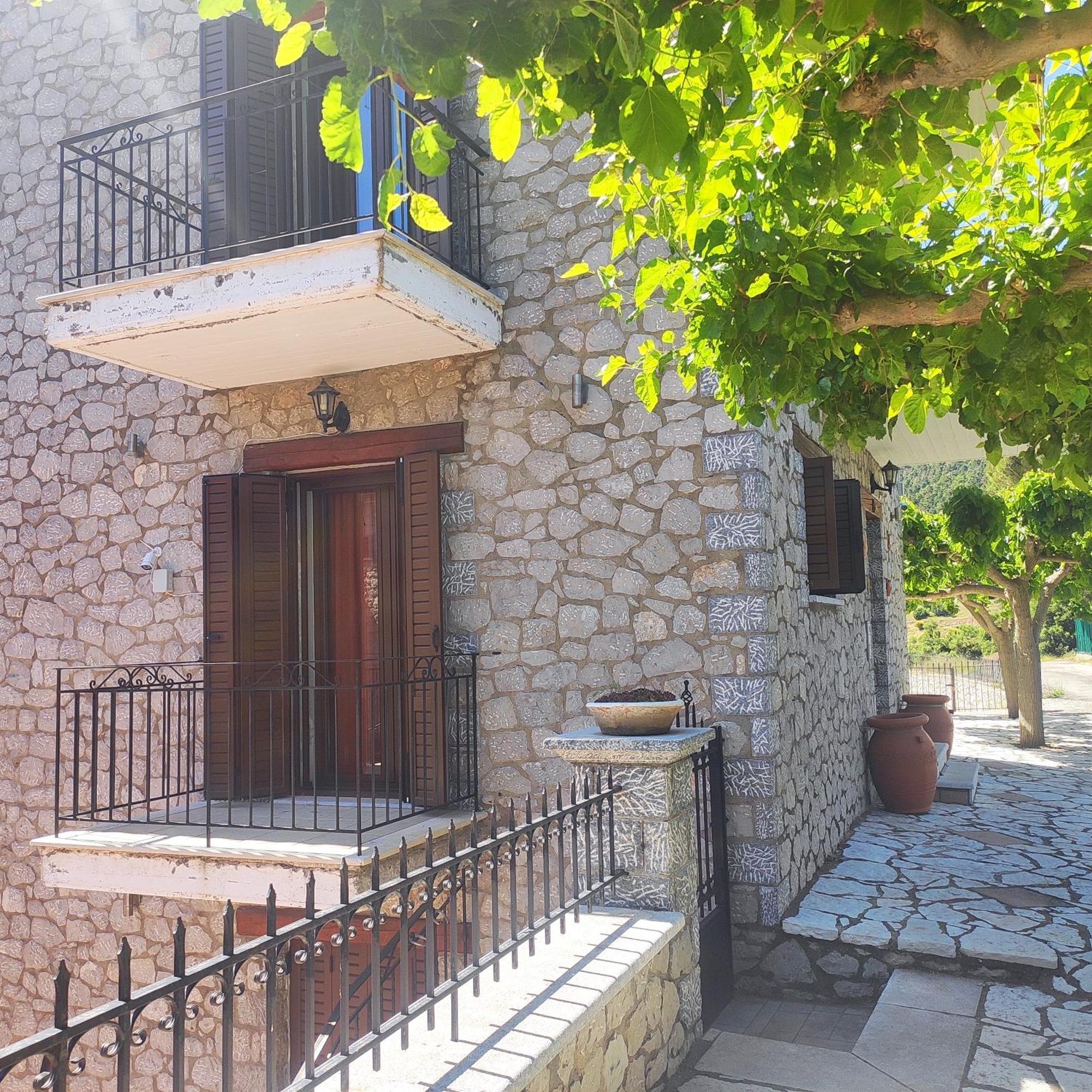 Το Πέτρινο Apartment Kyriaki Bagian luar foto