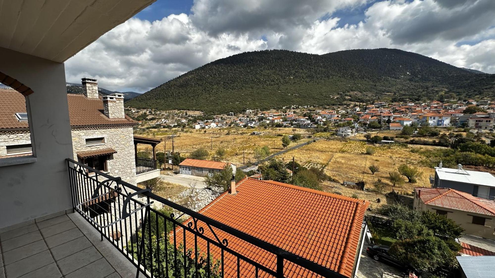 Το Πέτρινο Apartment Kyriaki Bagian luar foto