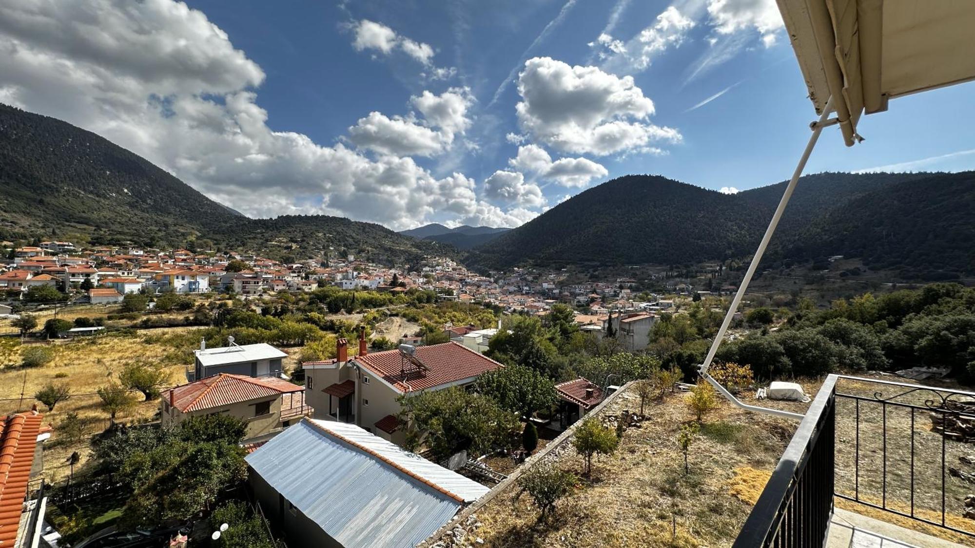 Το Πέτρινο Apartment Kyriaki Bagian luar foto