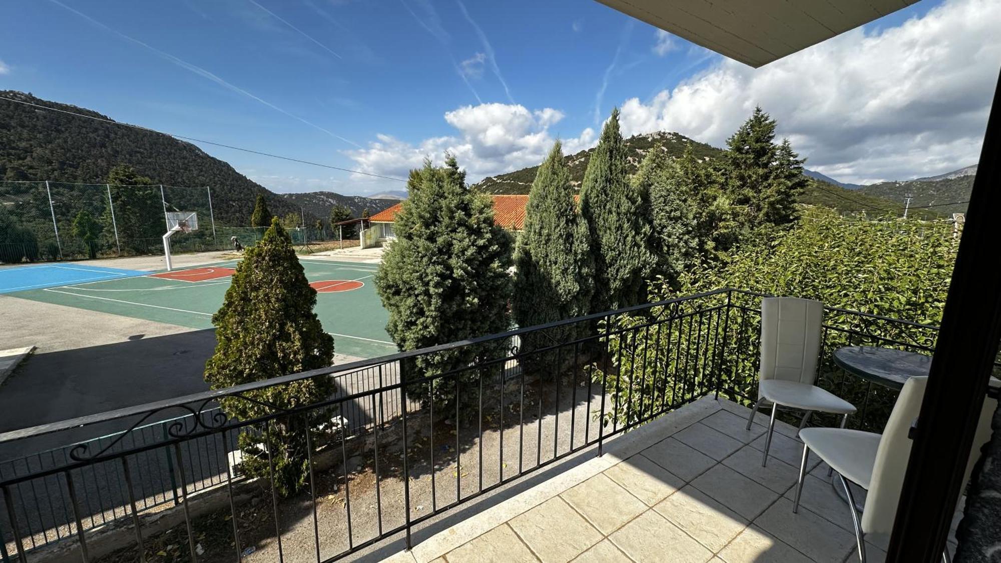 Το Πέτρινο Apartment Kyriaki Bagian luar foto