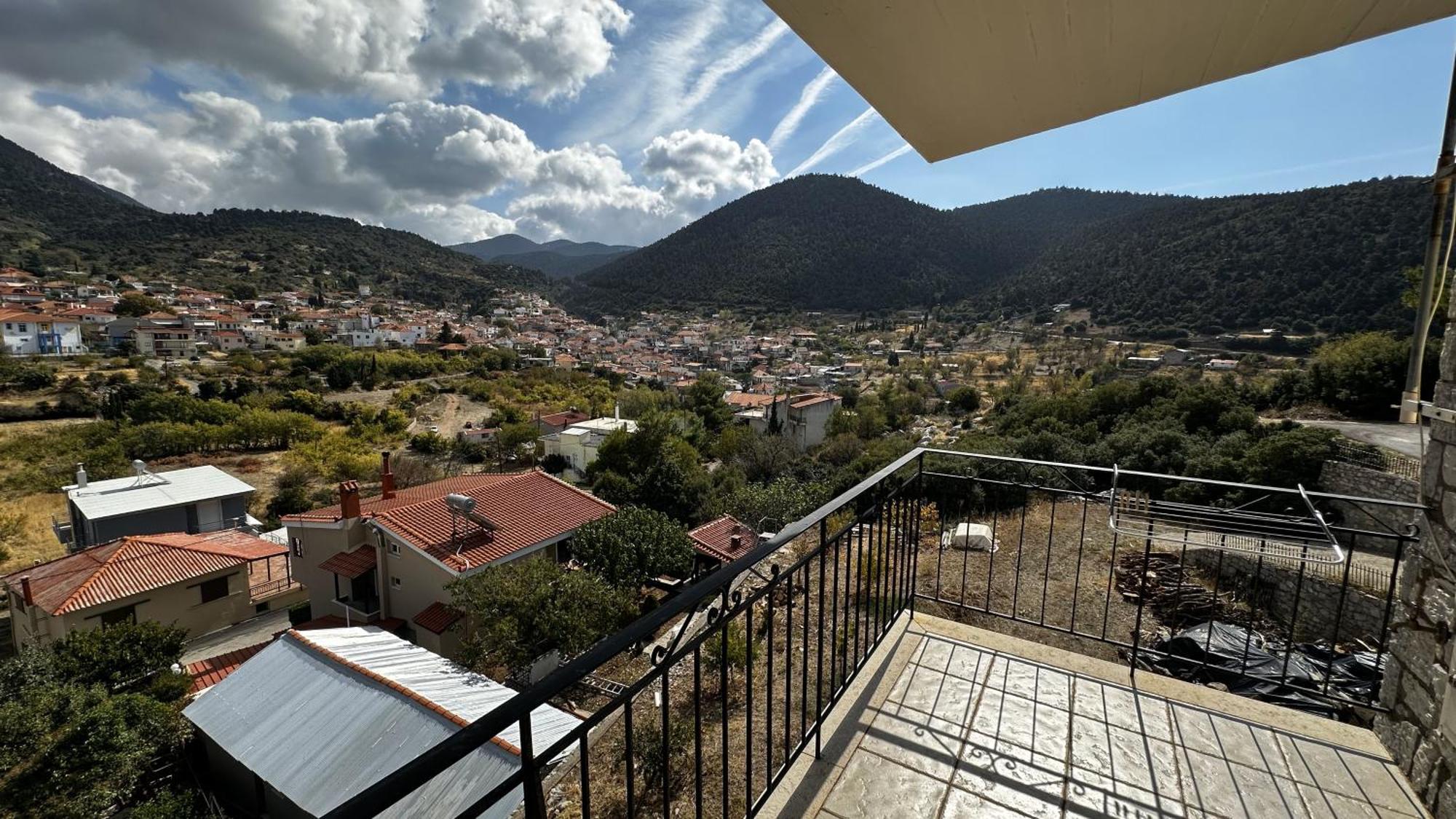 Το Πέτρινο Apartment Kyriaki Bagian luar foto