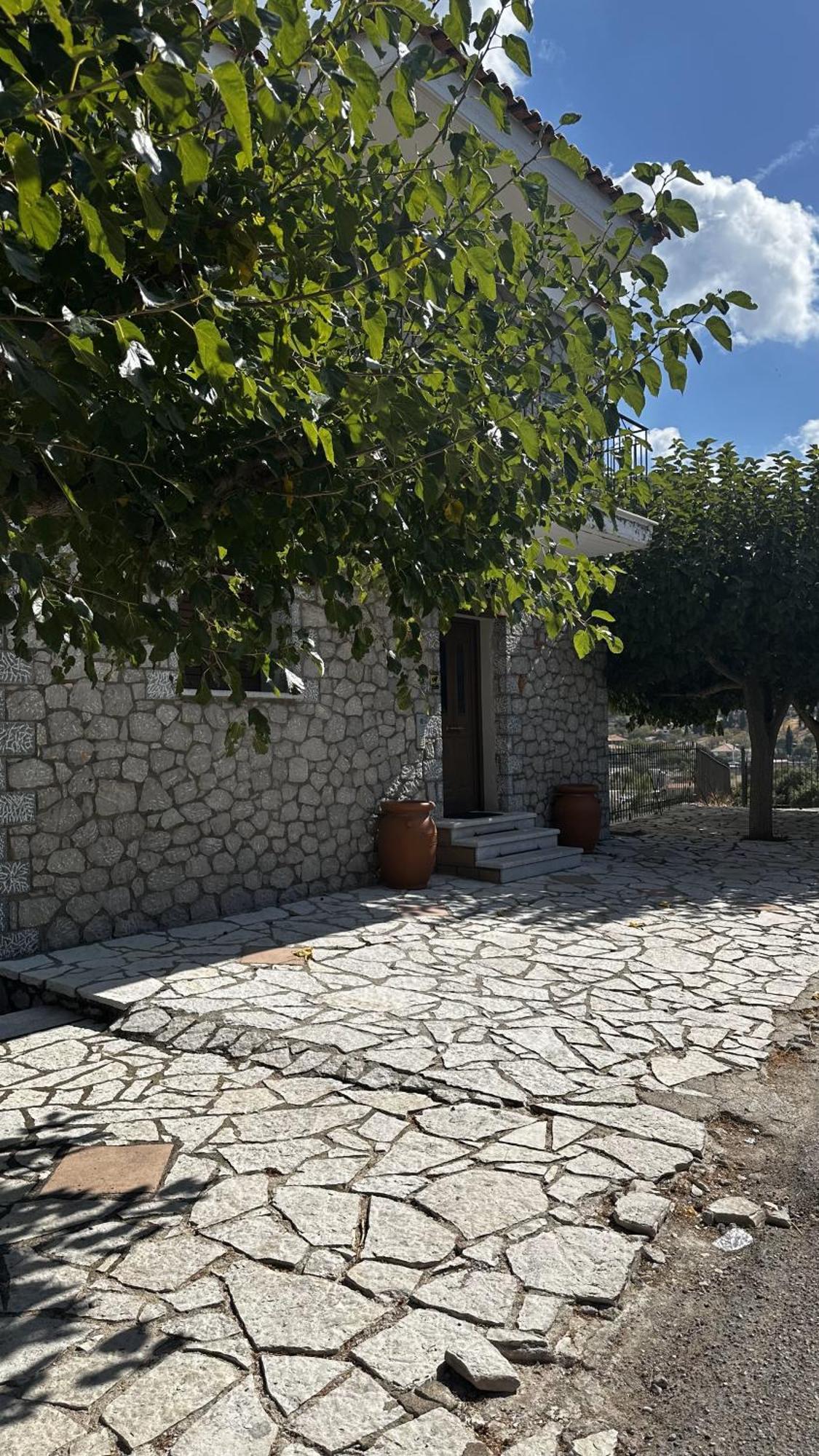 Το Πέτρινο Apartment Kyriaki Bagian luar foto